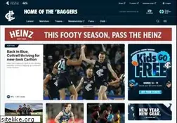 Sites similar to carltonfc.com.au