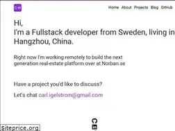 Sites similar to carlw.se
