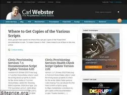 Sites similar to carlwebster.com