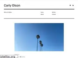 Sites similar to carly-olson.com
