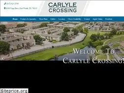 Sites similar to carlylecrossing.com