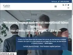 Sites similar to carlylesearchgroup.com