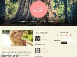 Sites similar to carlywaddell.com