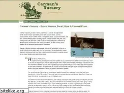Sites similar to carmansnursery.com