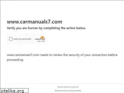 Sites similar to carmanuals7.com