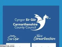 Sites similar to carmarthenshire.gov.uk