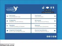 Sites similar to carmarthenshire.gov.wales