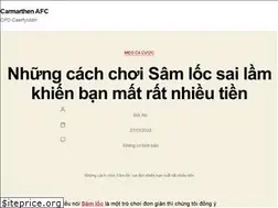 Sites similar to carmarthentownafc.net