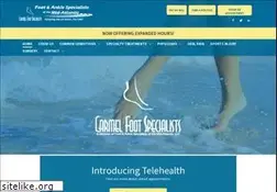 Sites similar to carmelfoot.com