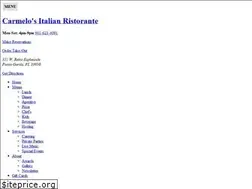 Sites similar to carmelosristorante.com