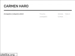Sites similar to carmenharo.com