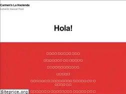 Sites similar to carmenslahacienda.com