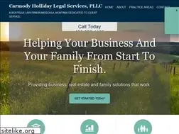 Sites similar to carmodyhollidaylaw.com