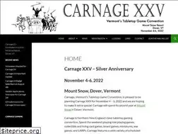 Sites similar to carnagecon.com