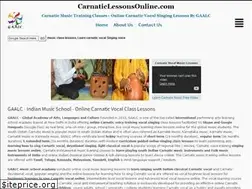Sites similar to carnaticlessonsonline.com