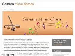 Sites similar to carnaticmusicclasses.com