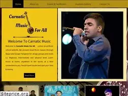 Sites similar to carnaticmusicforall.com