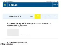 Sites similar to carnaval.elpais.com.uy