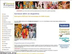 Sites similar to carnavalargentina.com.ar
