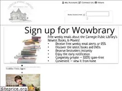 Sites similar to carnegie.lib.oh.us