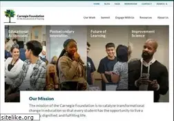 Sites similar to carnegiefoundation.org