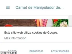 Sites similar to carnet-de-manipulador-de-alimentos.com