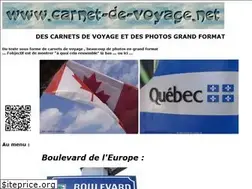 Sites similar to carnet-de-voyage.net