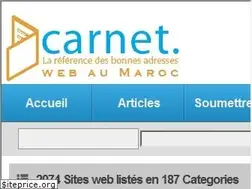 Sites similar to carnet.ma