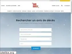 Sites similar to carnet.sudouest.fr