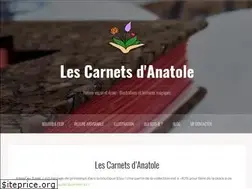 Sites similar to carnetanatole.fr