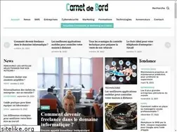 Sites similar to carnetdebord.info