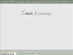 Sites similar to carnetdeprintemps.fr