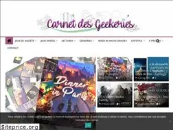 Sites similar to carnetdesgeekeries.com