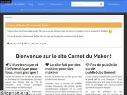 Sites similar to carnetdumaker.net