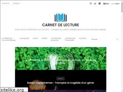 Sites similar to carnetlecture.com