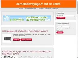 Sites similar to carnetsdevoyage.fr
