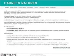 Sites similar to carnetsnatures.fr