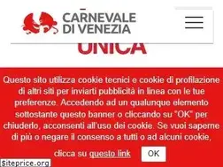 Sites similar to carnevale.venezia.it