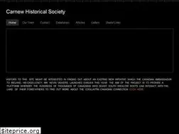 Sites similar to carnewhistoricalsociety.com