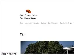 Sites similar to carnewshere.com