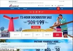 Sites similar to carnival.com