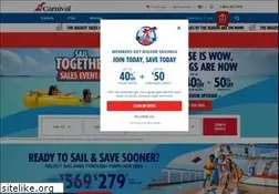Sites similar to carnivalcruise.ca