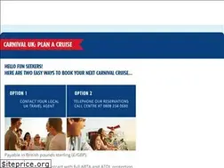Sites similar to carnivalcruise.co.uk