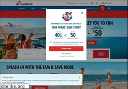 Sites similar to carnivalcruiselines.com