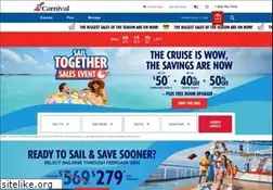 Sites similar to carnivalcruseline.com