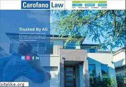 Sites similar to carofanolaw.com