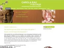 Sites similar to carolarau-massage.de