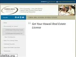 Sites similar to carolballrealestateschool.com