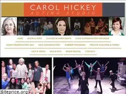 Sites similar to carolhickeyactingstudio.com