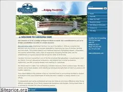 Sites similar to carolinacareinc.com